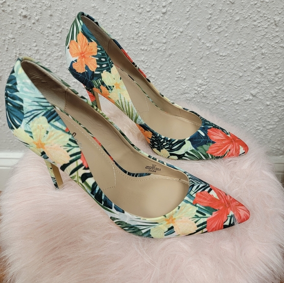 Charles David Shoes - Charles David - Women's Tropical Print Heels